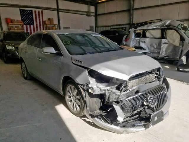 1G4GB5GR7EF136183 - 2014 BUICK LACROSSE SILVER photo 1