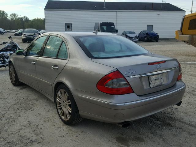 WDBUF87XX8B343897 - 2008 MERCEDES-BENZ E 350 4MAT GRAY photo 3