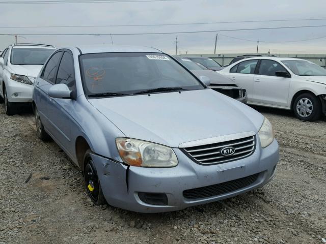 KNAFE121385555270 - 2008 KIA SPECTRA EX SILVER photo 1