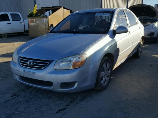 KNAFE121385555270 - 2008 KIA SPECTRA EX SILVER photo 2