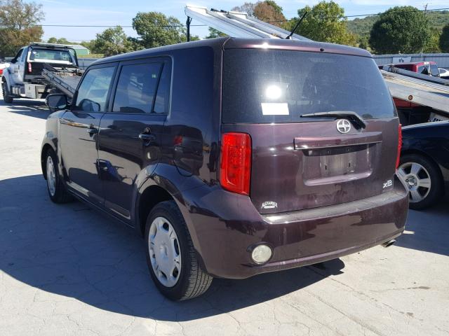 JTLKE50E681008598 - 2008 TOYOTA SCION XB Күлгін фото 3