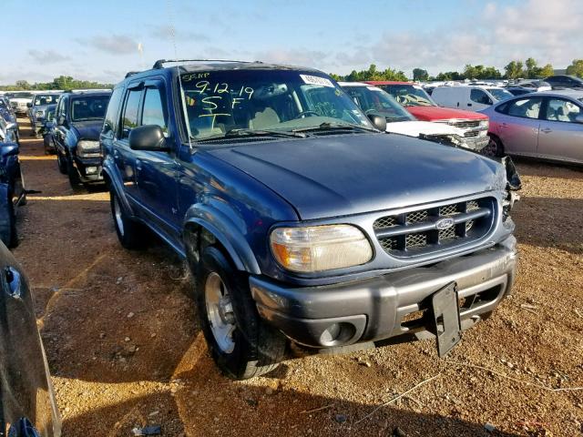 1FMZU73E4YZA69076 - 2000 FORD EXPLORER X BLUE photo 1