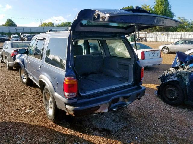 1FMZU73E4YZA69076 - 2000 FORD EXPLORER X BLUE photo 3