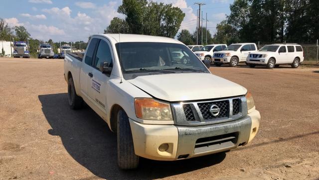 1N6BA0CA9BN323332 - 2011 NISSAN TITAN S WHITE photo 2