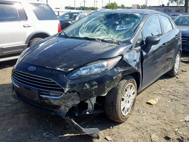 3FADP4AJ0EM150910 - 2014 FORD FIESTA S BLACK photo 2