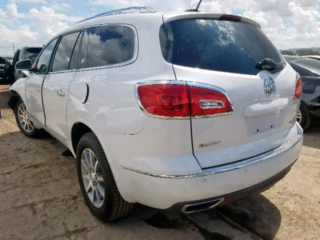 5GAKRAKD6GJ111100 - 2016 BUICK ENCLAVE WHITE photo 3