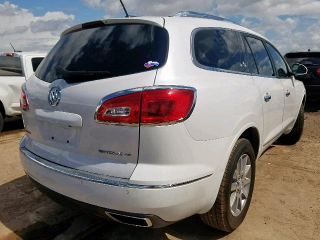 5GAKRAKD6GJ111100 - 2016 BUICK ENCLAVE WHITE photo 4