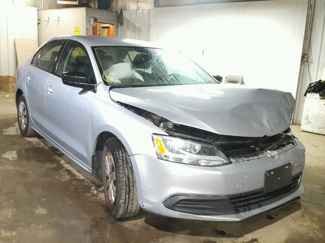 3VW2K7AJ7CM369908 - 2012 VOLKSWAGEN JETTA BASE 银色 照片 1