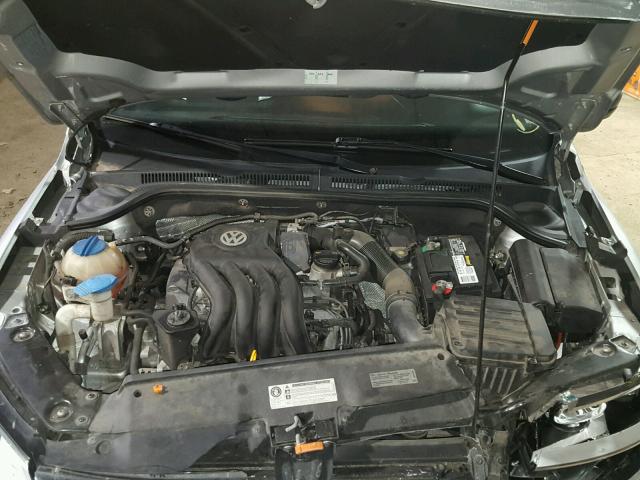 3VW2K7AJ7CM369908 - 2012 VOLKSWAGEN JETTA BASE 银色 照片 7