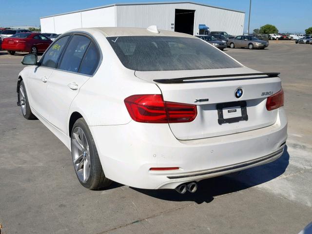 WBA8D9C56JA012522 - 2018 BMW 330 XI WHITE photo 3