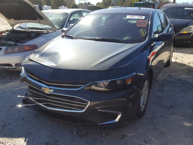 1G1ZB5ST4JF222814 - 2018 CHEVROLET MALIBU LS 黑色 照片 2