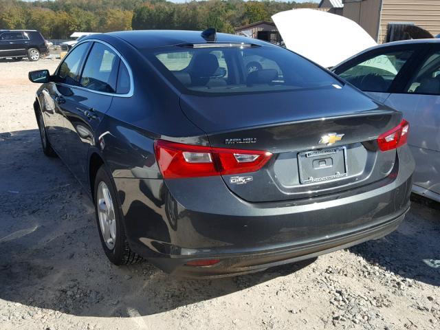 1G1ZB5ST4JF222814 - 2018 CHEVROLET MALIBU LS 黑色 照片 3