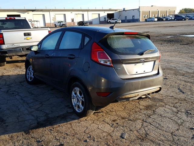 3FADP4EJ6FM126381 - 2015 FORD FIESTA SE GRAY photo 3