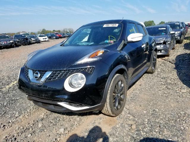 JN8AF5MV6HT752497 - 2017 NISSAN JUKE S BLACK photo 2