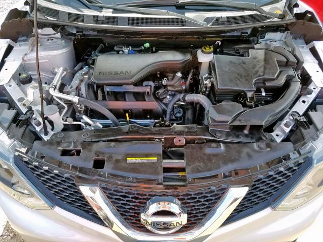 JN1BJ1CP5HW019692 - 2017 NISSAN ROGUE SPOR SILVER photo 7