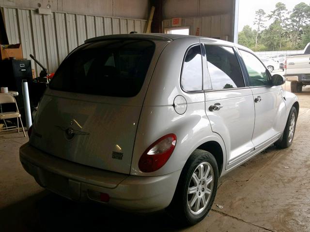 3A4FY58B27T571051 - 2007 CHRYSLER PT CRUISER SILVER photo 4