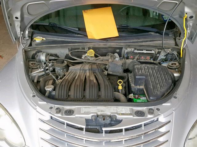 3A4FY58B27T571051 - 2007 CHRYSLER PT CRUISER SILVER photo 7