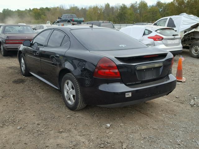 2G2WP552671204611 - 2007 PONTIAC GRAND PRIX Սև լուսանկար 3