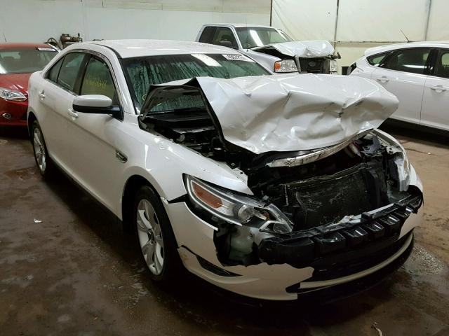 1FAHP2EW5AG104604 - 2010 FORD TAURUS SEL WHITE photo 1