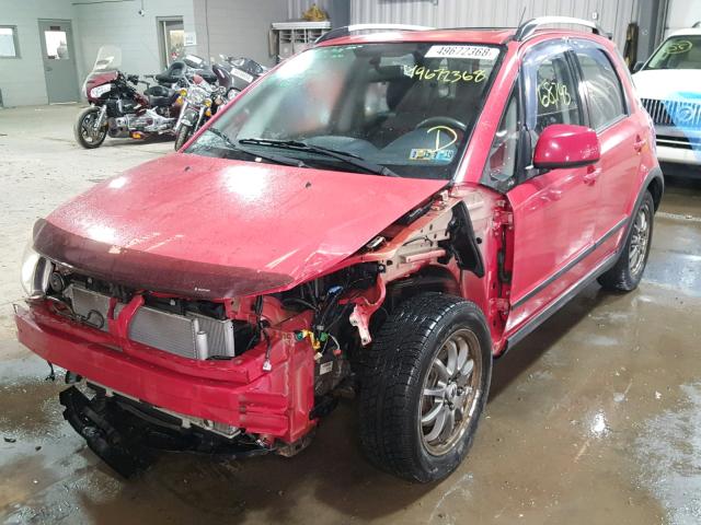 JS2YB417885103929 - 2008 SUZUKI SX4 TOURIN RED photo 2