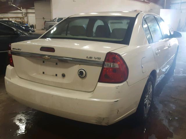 1G1ZS58N77F291174 - 2007 CHEVROLET MALIBU LS 白色 照片 4