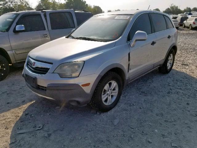 3GSDL43N99S638569 - 2009 SATURN VUE XE SILVER photo 2