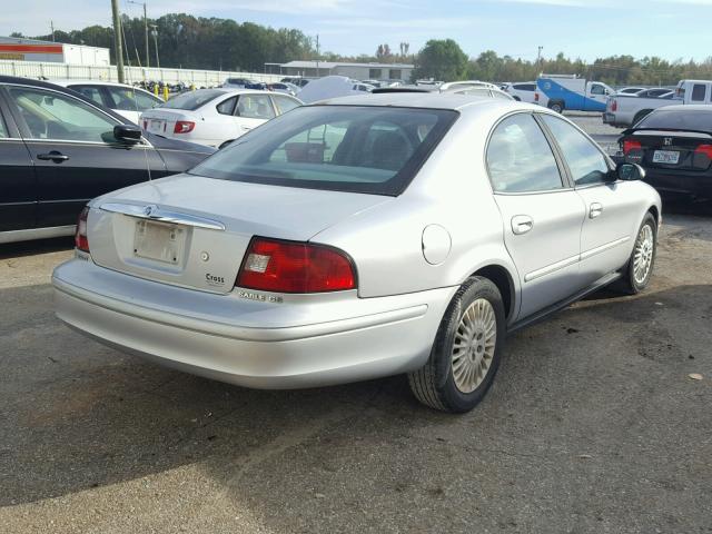 1MEFM50U12A649834 - 2002 MERCURY SABLE GS SILVER photo 4