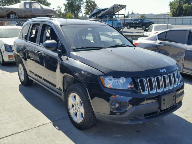 1C4NJCBA6ED731610 - 2014 JEEP COMPASS SP BLACK photo 1