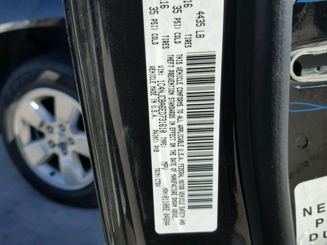 1C4NJCBA6ED731610 - 2014 JEEP COMPASS SP 黑色 照片 10