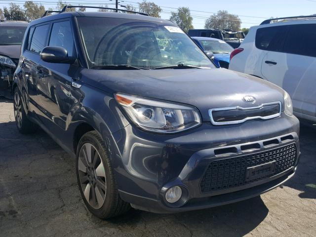 KNDJX3A51E7015181 - 2014 KIA SOUL ! BLUE photo 1