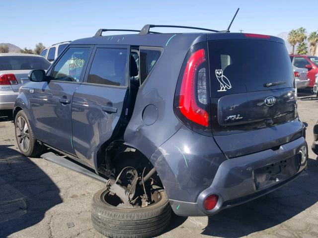 KNDJX3A51E7015181 - 2014 KIA SOUL ! BLUE photo 3