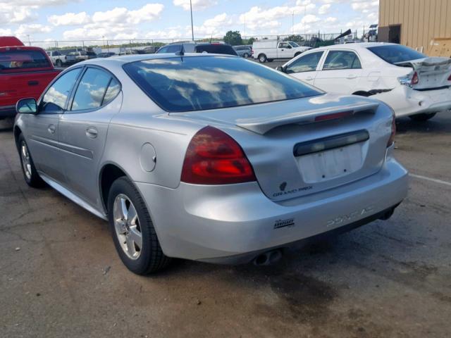 2G2WP552461231157 - 2006 PONTIAC GRAND PRIX SILVER photo 3