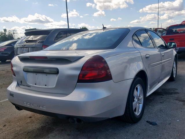 2G2WP552461231157 - 2006 PONTIAC GRAND PRIX SILVER photo 4