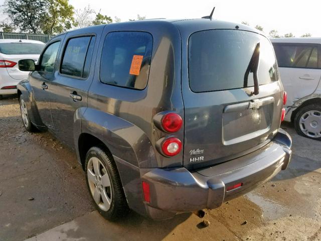 3GNBAADBXAS625238 - 2010 CHEVROLET HHR LS Gris foto 3