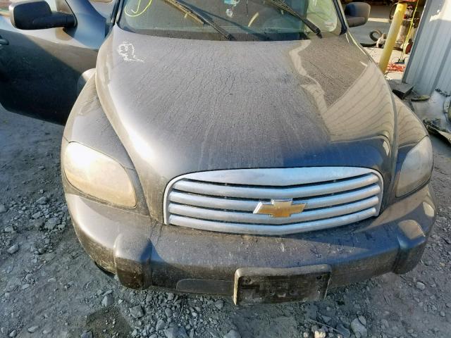 3GNBAADBXAS625238 - 2010 CHEVROLET HHR LS Gris foto 9