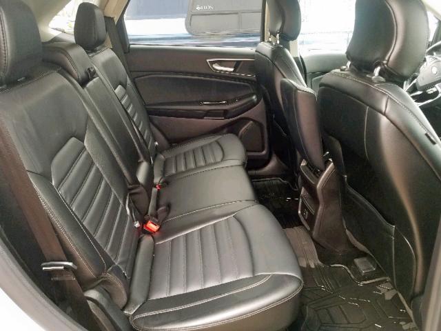 2FMTK4J9XFBC10927 - 2015 FORD EDGE SEL SILVER photo 6