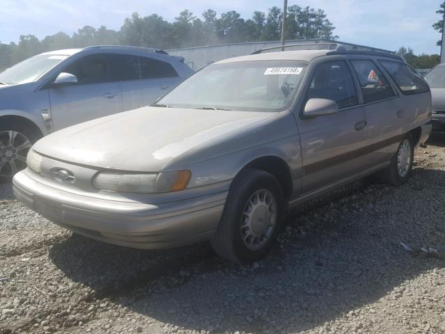 1FALP57U9SA102057 - 1995 FORD TAURUS GL BROWN photo 2