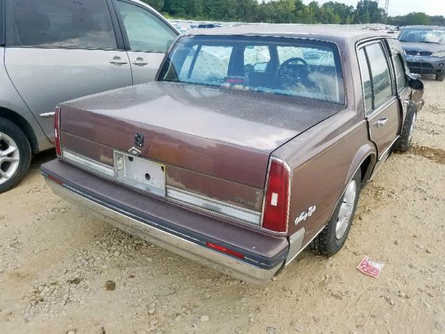 1G3CW51C7J1310613 - 1988 OLDSMOBILE 98 REGENCY BROWN photo 4