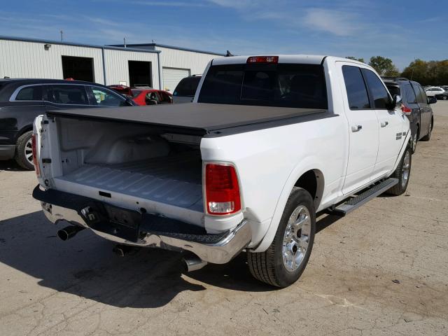 1C6RR7VT6DS676771 - 2013 RAM 1500 LARAM WHITE photo 4