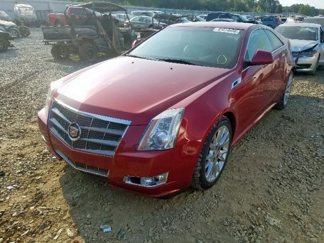 1G6DJ1ED5B0142575 - 2011 CADILLAC CTS PERFOR RED photo 2