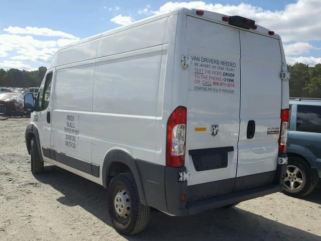 3C6TRVBG4HE516110 - 2017 RAM PROMASTER 白色 照片 3