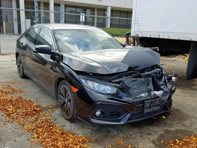 SHHFK7H76HU228837 - 2017 HONDA CIVIC EXL 黑色 照片 1
