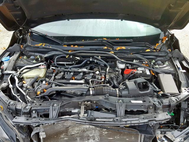 SHHFK7H76HU228837 - 2017 HONDA CIVIC EXL 黑色 照片 7