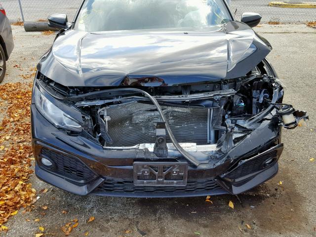 SHHFK7H76HU228837 - 2017 HONDA CIVIC EXL 黑色 照片 9