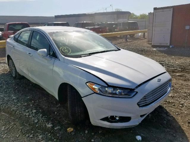 3FA6P0K90GR158033 - 2016 FORD FUSION TIT WHITE photo 1