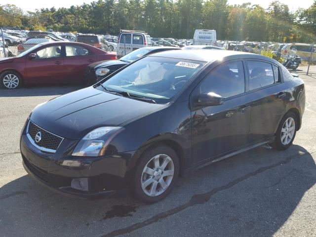 3N1AB6AP0CL607801 - 2012 NISSAN SENTRA 2.0 BLACK photo 2