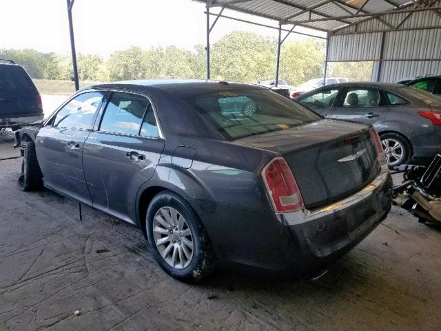 2C3CCAAGXEH228942 - 2014 CHRYSLER 300 GRAY photo 3