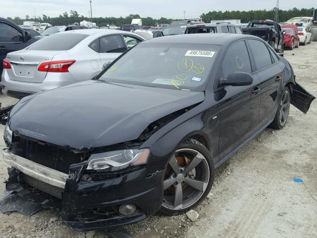 WAUKFAFL8CN012450 - 2012 AUDI A4 PRESTIG BLACK photo 2