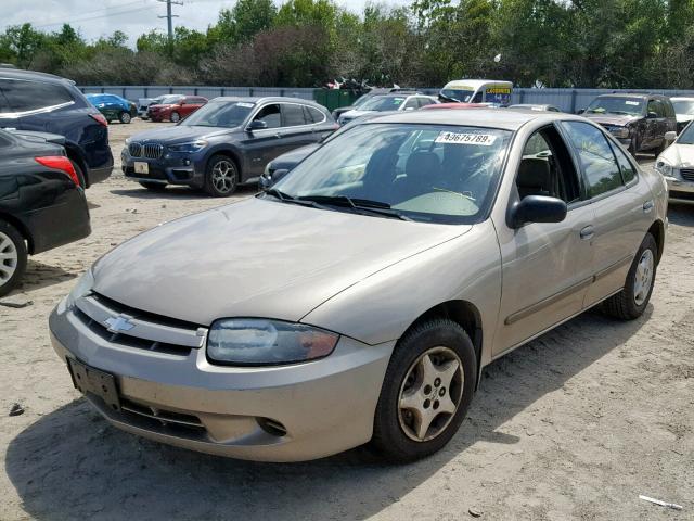 1G1JC52F347110377 - 2004 CHEVROLET CAVALIER GOLD photo 2