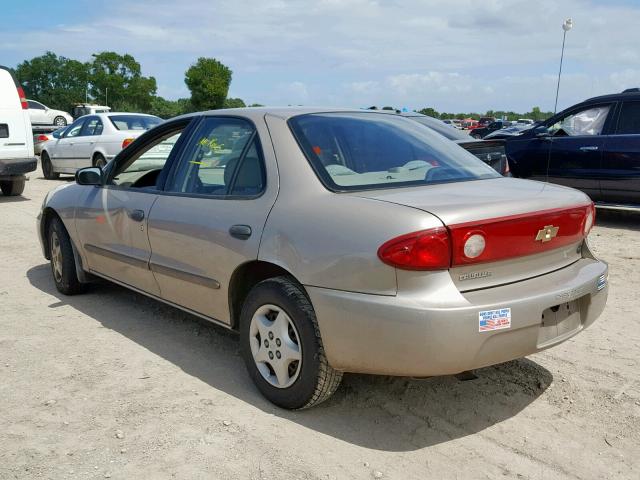 1G1JC52F347110377 - 2004 CHEVROLET CAVALIER GOLD photo 3